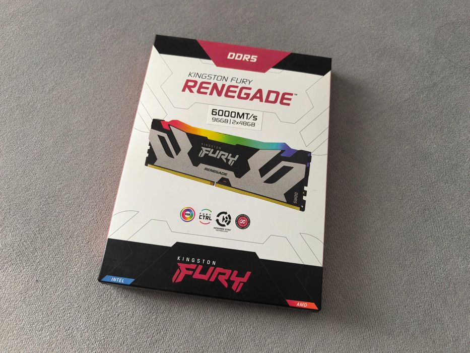 Kingston Fury Renegade RGB 96GB DDR5 6000MHz CL32 2x48GB | GARANTIE RO