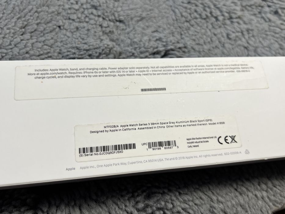 Smartwatch apple seria 3