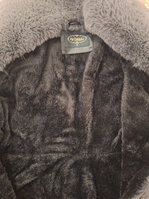 Дамско кожено палто