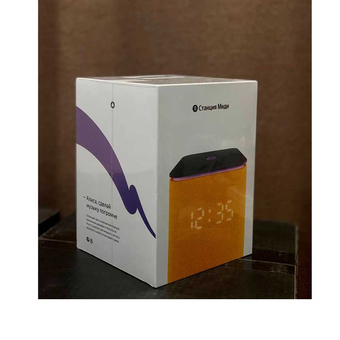 Умная колонка Яндекс Станция Миди с Алисой Black Рассрочка!!