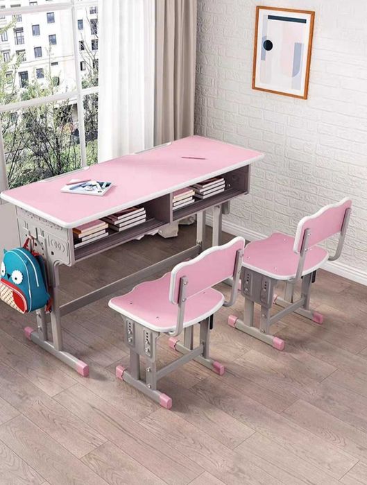 Детский стол и стул набор регулируемой высоты удобный стол с ящиками