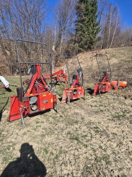 Troliu forestier Taifun 6t si brat excavator