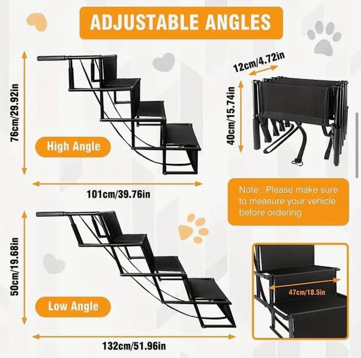 Алуминиева сгъваема стълба с 4 стъпала – стабилна, до 90 кг