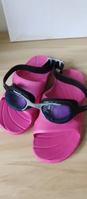 set ochelari înot+papucei 32/. 20 lei