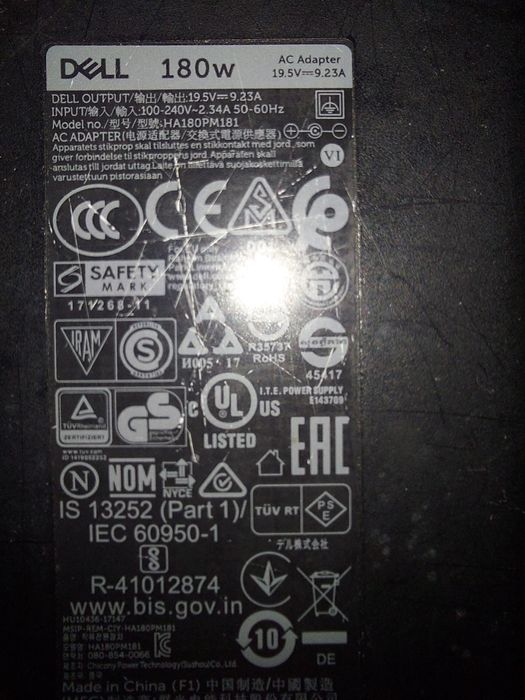 Încărcator laptop Dell 180W 19,5V 9,23A