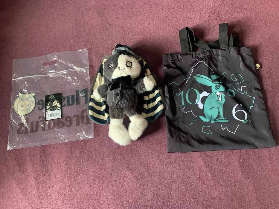 American Mcgee Plushie dreadfuls mad hatter плюшено зайче