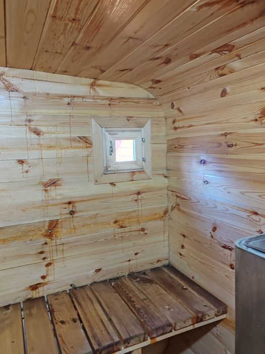 Деревянная Баня бочка