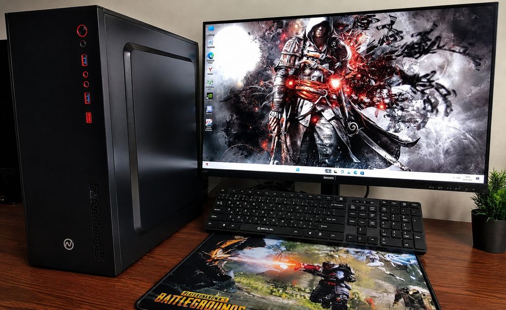 Новый ПК Core i5 8500 -  готов к работе и играм