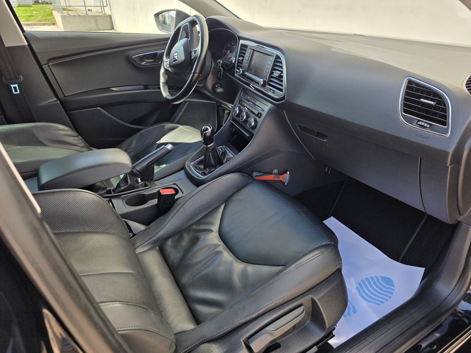 Seat leon Fr, 1.6 Tdi. 2014 Navi Piele Xenon Rate TBI MOGO