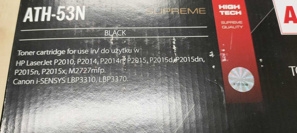 Toner ActiveJet AT-53N | Negru | 3500 pag. | HP Q7553A - NOU