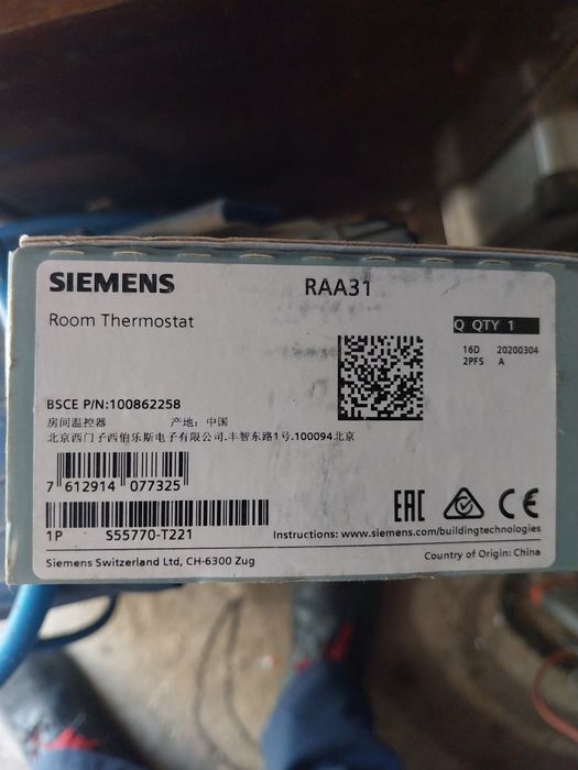 Termostat Siemens