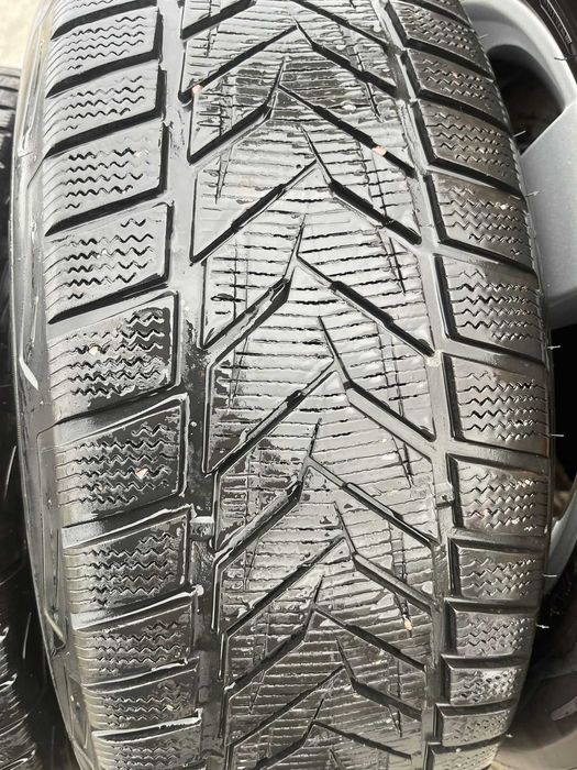 Set jante aliaj R17 Mercedes 5 x 112 cu anvelope de iarna