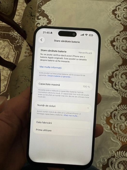 Iphone 15 pro max 256 gb Vand sau schimb