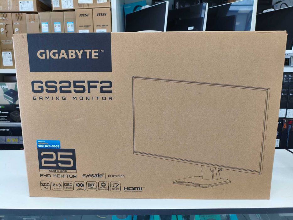 Монитор Gigabyte - 25" GS25F2 200hz IPS Gaming Monitor