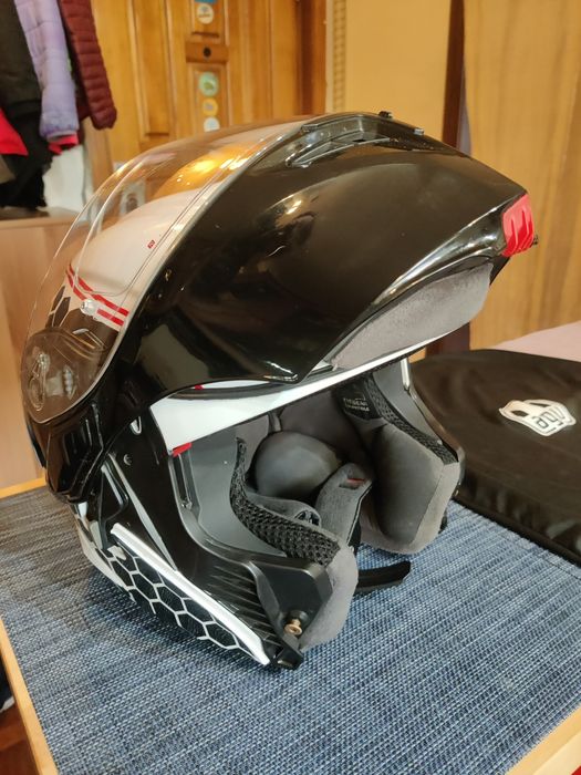 Casca mărime S moto/ATV/scooter AGV Compact ST modulara/flip up