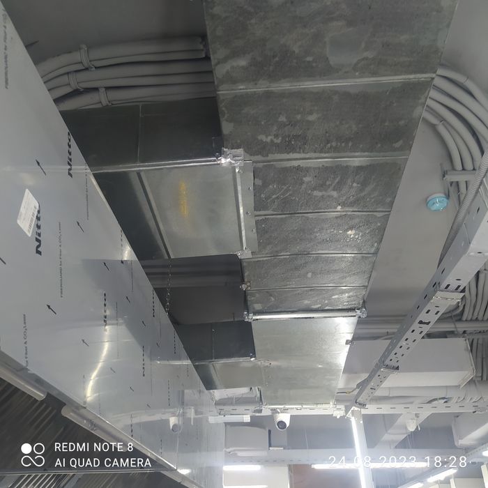 Винтеляция ишлари бажарамиз. Тозалов ва диагностика.