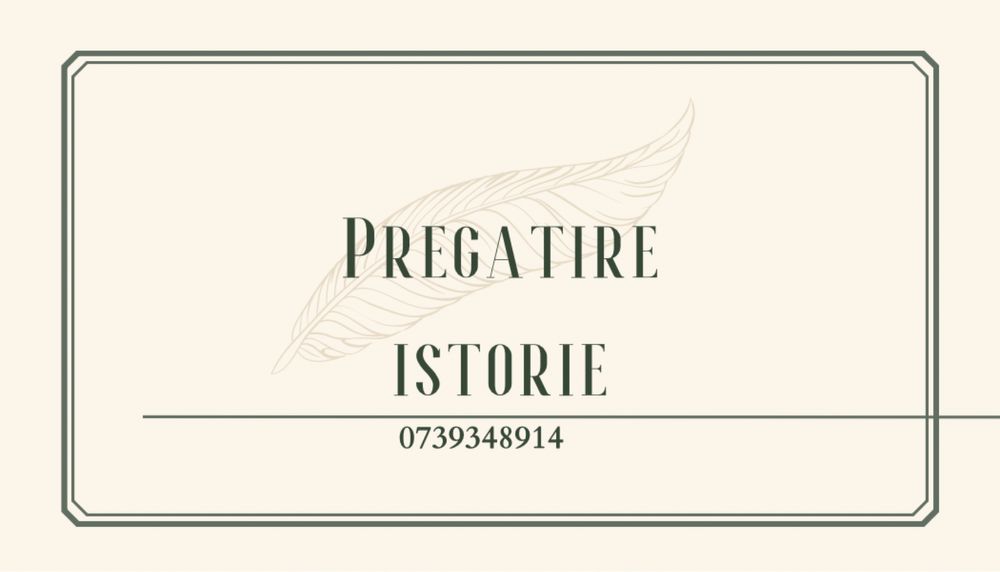 Pregătire Istorie pentru Examenul de Bacalaureat