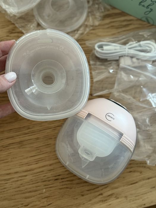 Pompa de sân electrică portabilă wireless, cu garanție, set complet