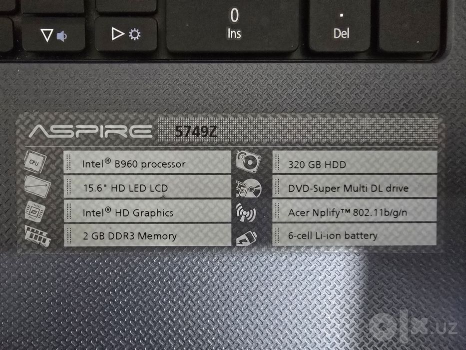 Ноутбук ACER ASPIRE 5749Z