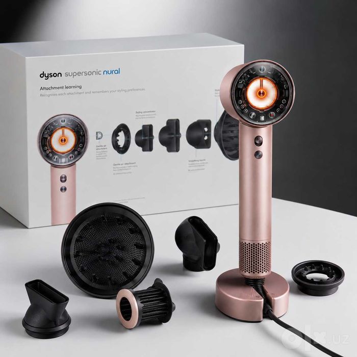 Фен Dyson Supersonic Nural Sakura+ подарок набор расчески Dyson