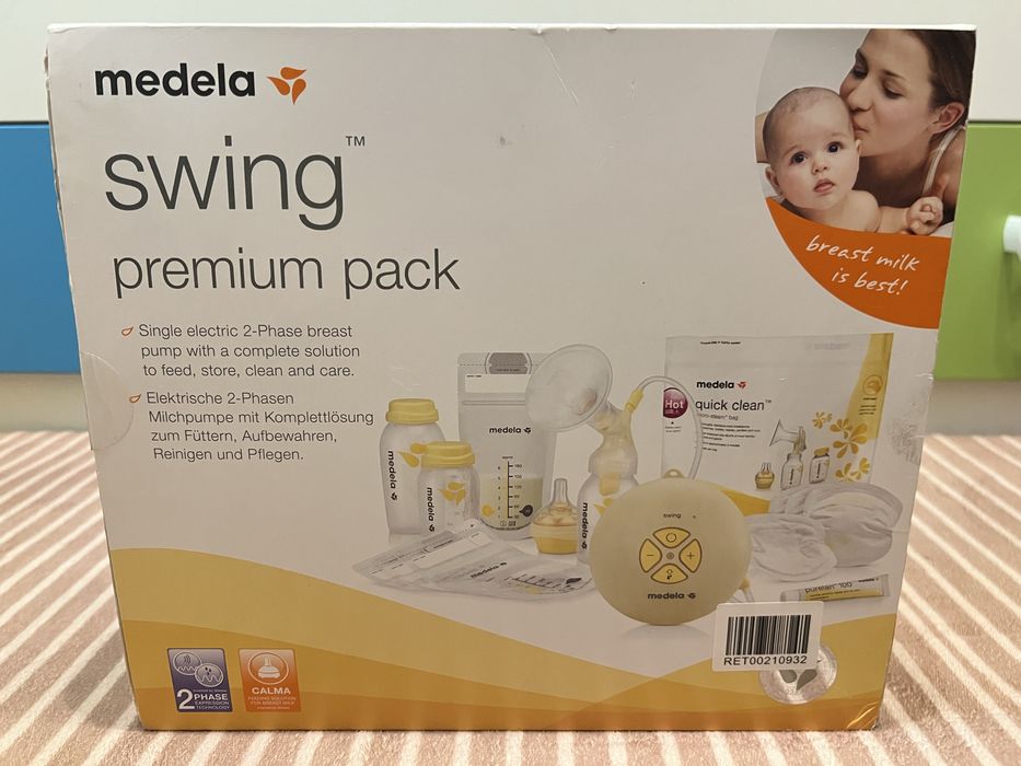 Двуфазна електрическа помпа Medela Swing - premium pack