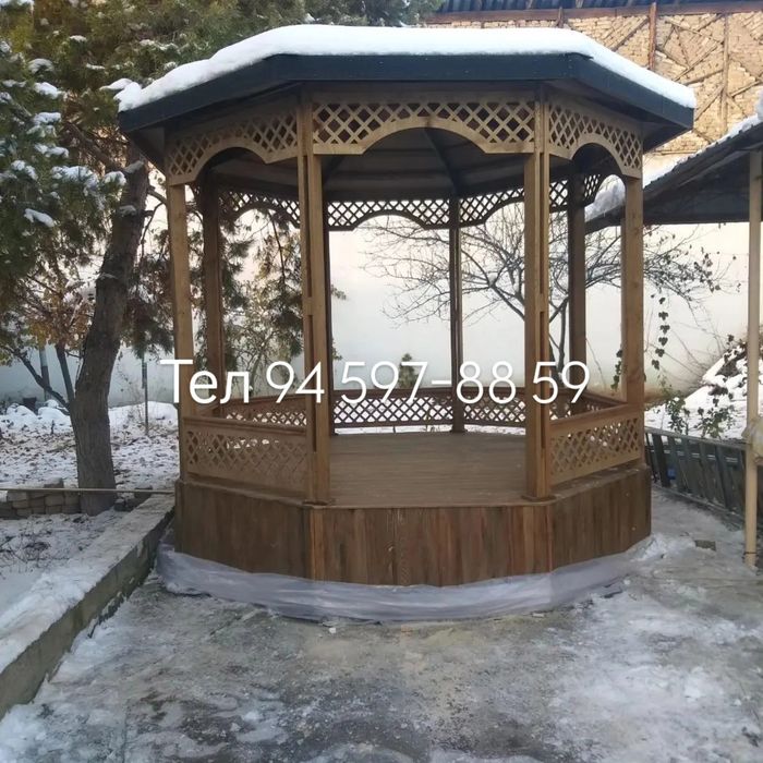 Беседки из дерева