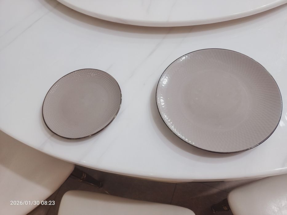 Тарелки сервированные