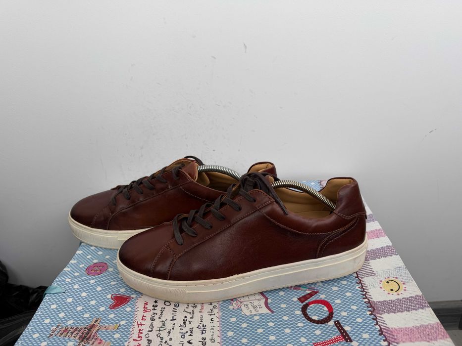 Tommy Hilfiger Premium Leather Cupsole Cognac''оригинални сникърси