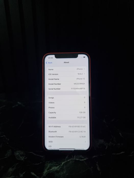 Noble Amanet - iPhone 12, 128GB, 86%