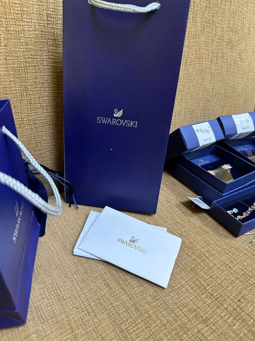 Обеци Сваровски / Гривна Сваровски - Нови бижута