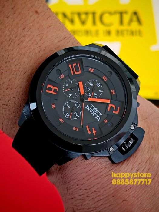 INVICTA Corduba Black 48 mm, Инвикта нов ръчен часовник