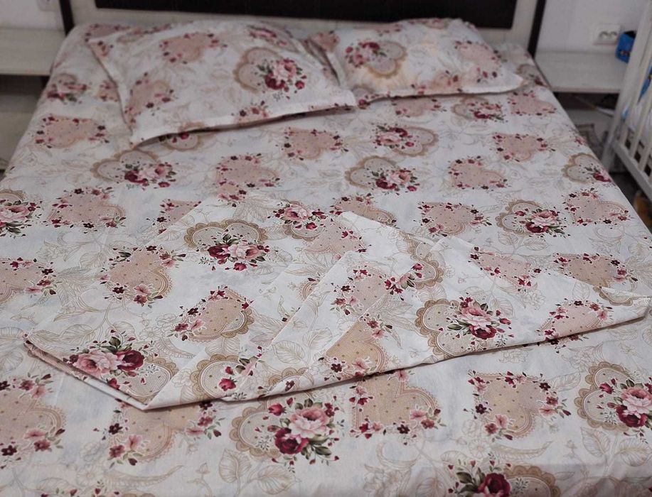 Lenjeri din bumbac neted