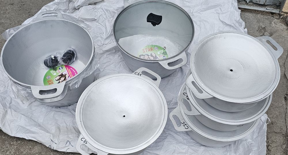 Казаны литые толстостенные