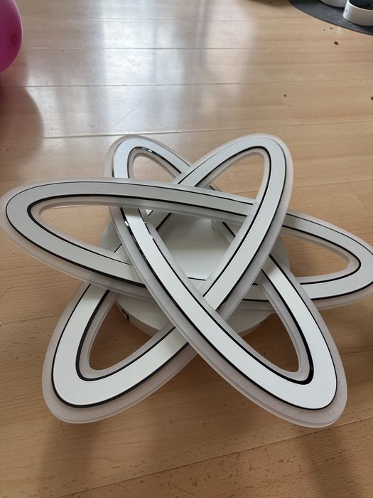 3D LED плафон с дистанционно, bluetooth и няколко режима на работа