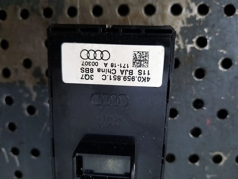 Bloc butoane geamuri electrice stanga fata audi a6 c8 4k 4k0959851c