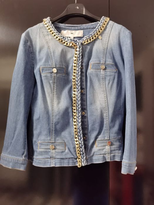 Geaca denim Elisabetta Franchi