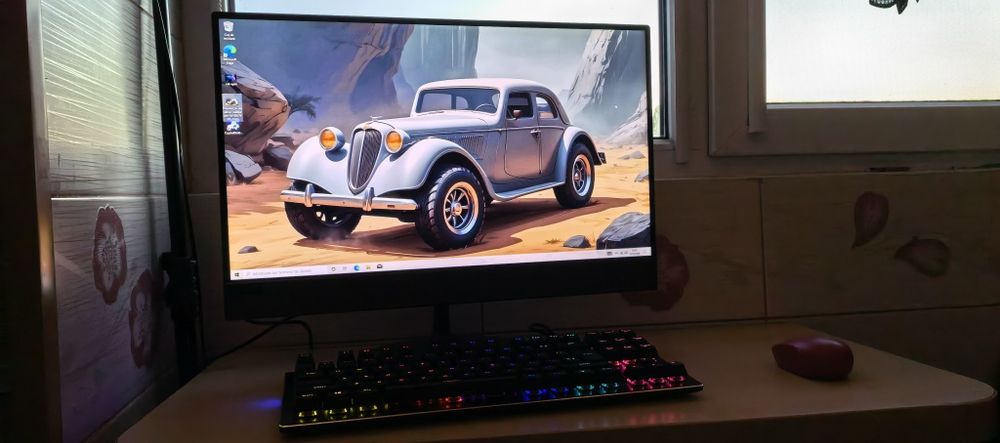 PC/Calculator AIO ALL in One Lenovo IdeaCentre 21.5" FHD_i5 8400T_12GB RAM DDR4_SSD 128Gb + HDD 1TB_