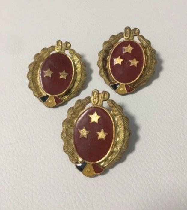 Insigne GP 'Gărzile Patriotice' 1970, de colecție