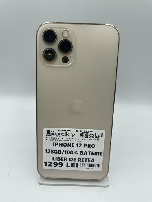 Iphone 12 Pro 128Gb/100% Baterie GARANTIE/FACTURA #50754