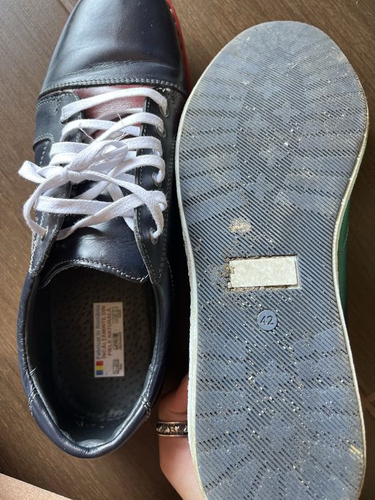 Pantofi ouele naturala barbati noi fabricati in romania