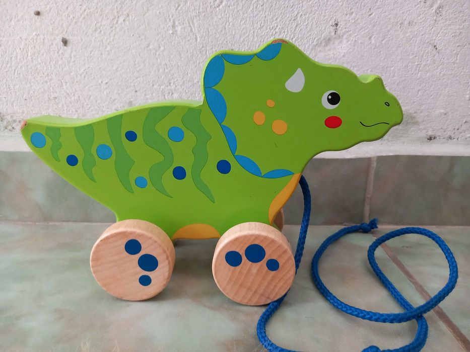 goki дървена играчка за дърпане