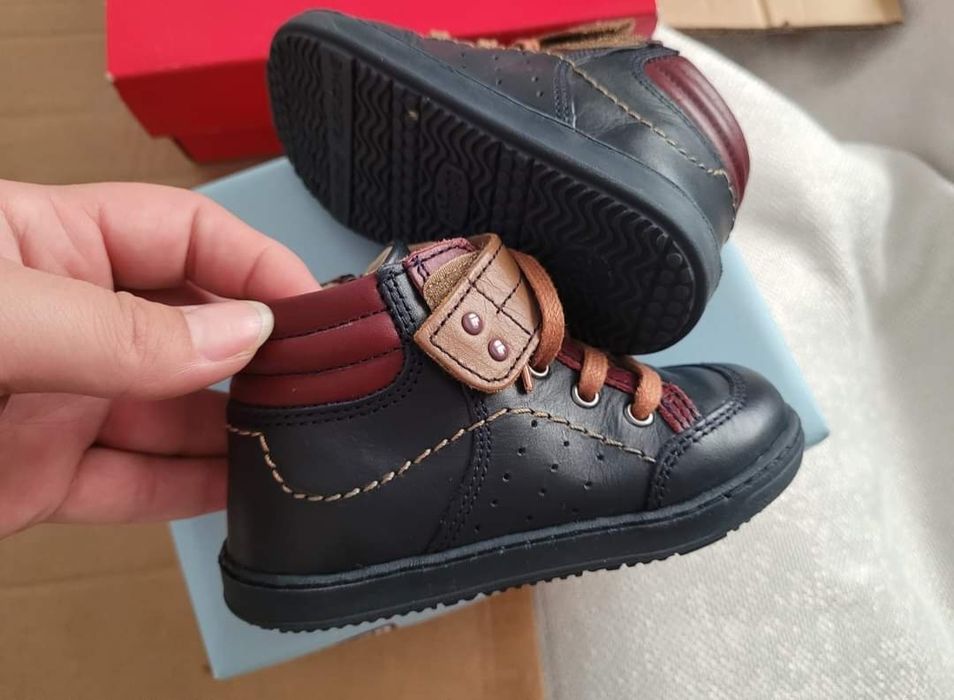 Ghete Chicco baieti piele marimea 22