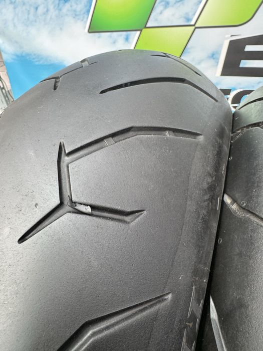 Set Anvelope Moto 120 70 17 si 190 55 17 Pirelli Diablo Rosso2 Set121