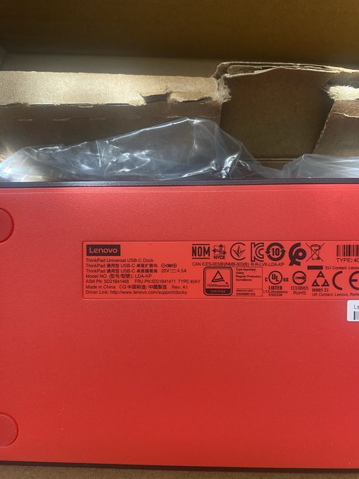 Docking station Lenovo ThinkPAD Universal USB-C Dock