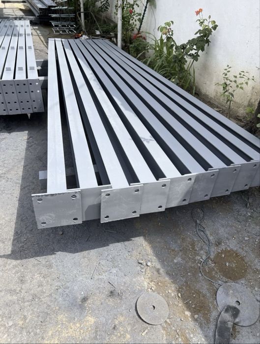 Hala 10x20x4 structura metalia demontabila pe suruburi noua completa