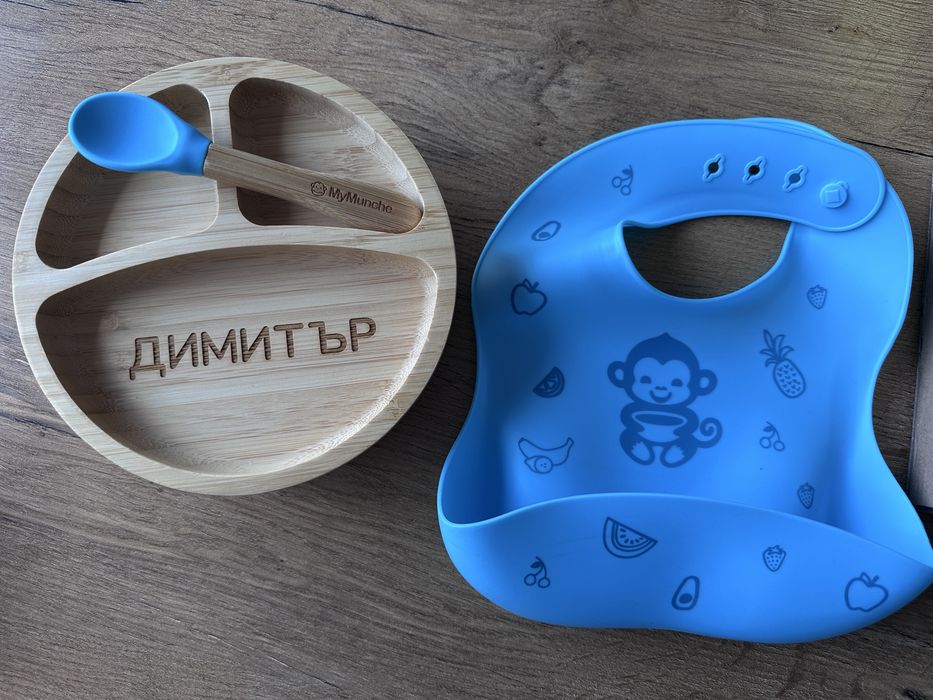 Бамбукови прибори за хранене на MayMunche