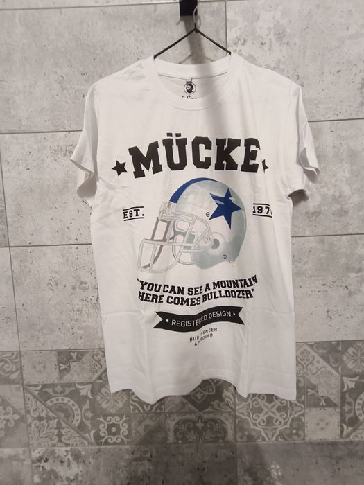 Tricou Bud Spencer original S nou din bumbac alb