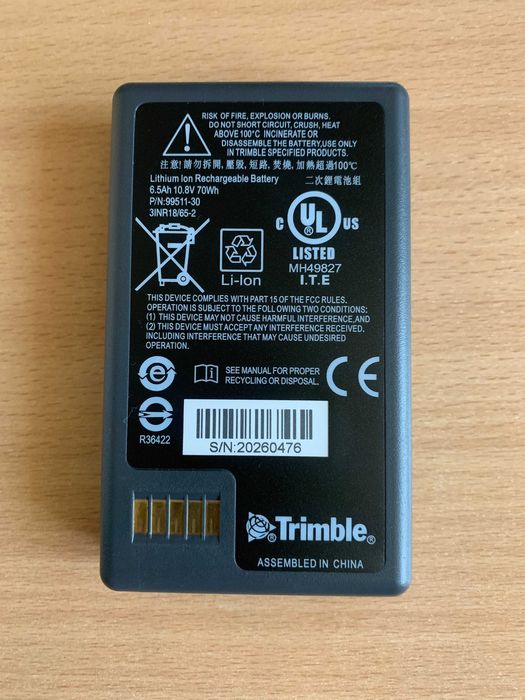 Vand baterie Statie Totala Trimble seria S