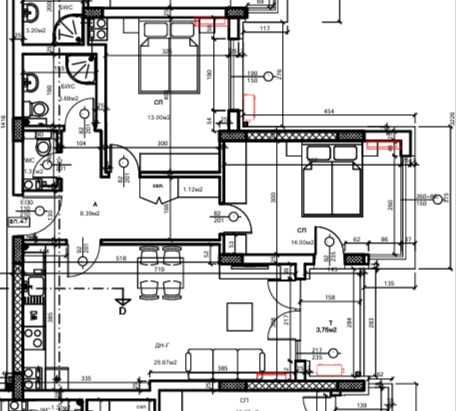Продава се Тристаен апартамент в Пловдив, Христо Смирненски - 103 кв.м за 1482 €/кв.м - Снимка #2