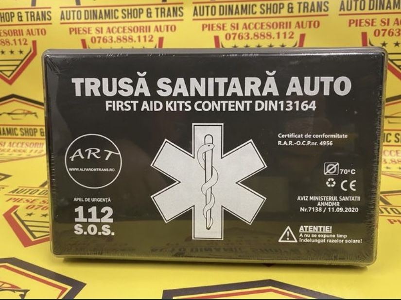 SET trusa medicala auto valabila 2030 +Extinctor stingator P1 1kg 2029
